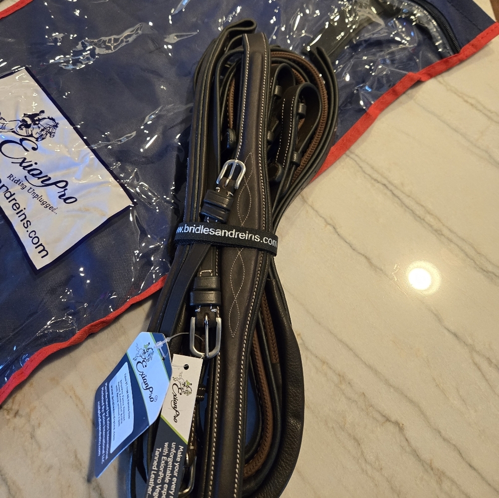 Bridles and reins oversized bridle